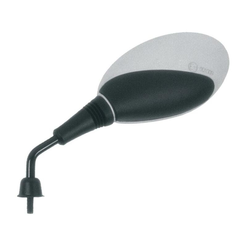 SYM MEGALO 125 4T E1 2002 - 2003 RETROVISOR IZQUIERDO NEGRO & PLATA SYM MEGALO 125 4T E1 2002 - 2003 RETROVISOR IZQUIERDO NEGRO & PLATA